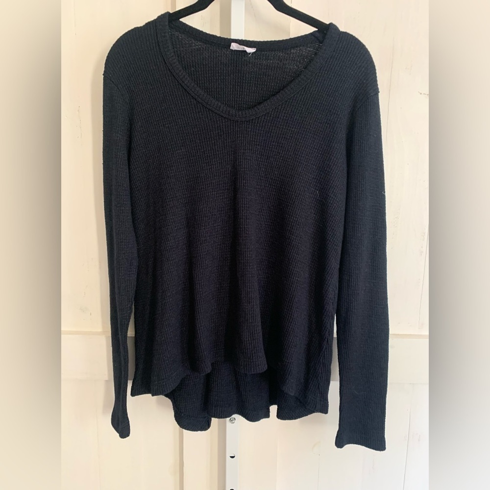 Wilt Waffle Knit Long Sleeve Top See Measurements